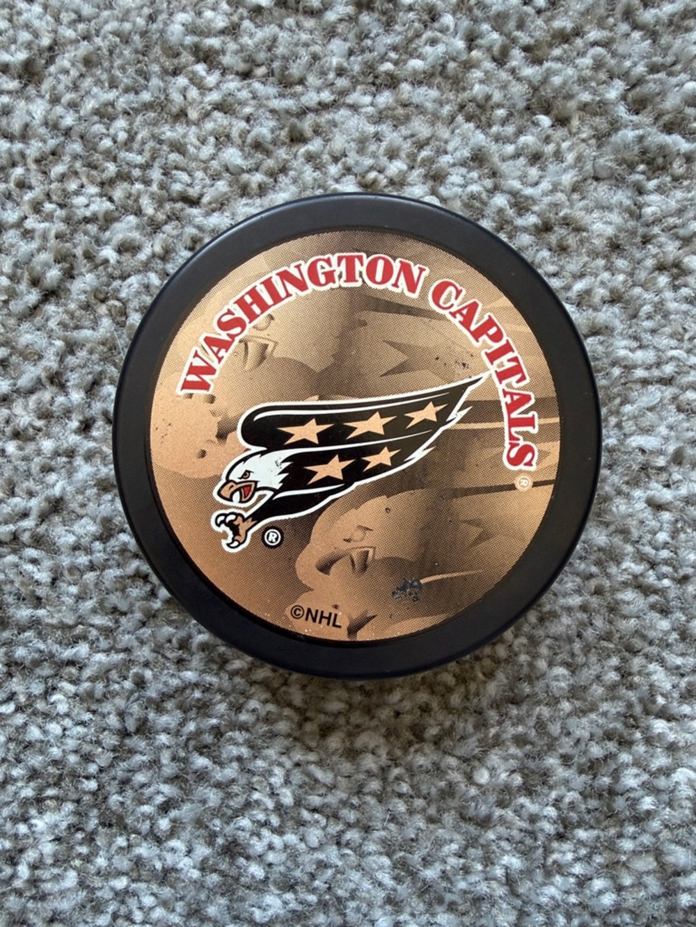 Washington Capitals NHL Hockey Puck